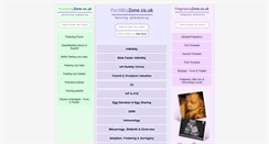 Desktop Screenshot of fertilityzone.co.uk